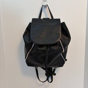 Rebecca Minkoff Bryn Backpack Pebbled Leather Black